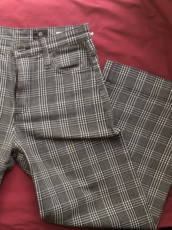 Ag Adriano Goldschmied Pants - Ag Adriano Goldschmied size 27 the etta boundless hounds tooth plaid
